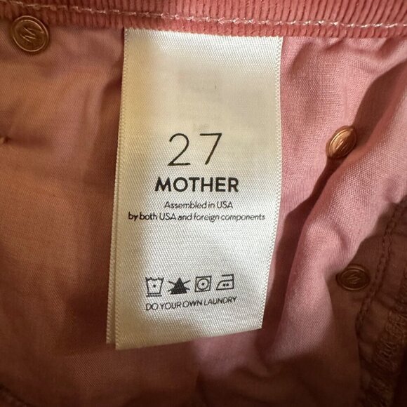 Mother Pants The Cha Cha Chew Hopscotch Ruffled Cropped‎ Corduroy Size 27 - Picture 7 of 8